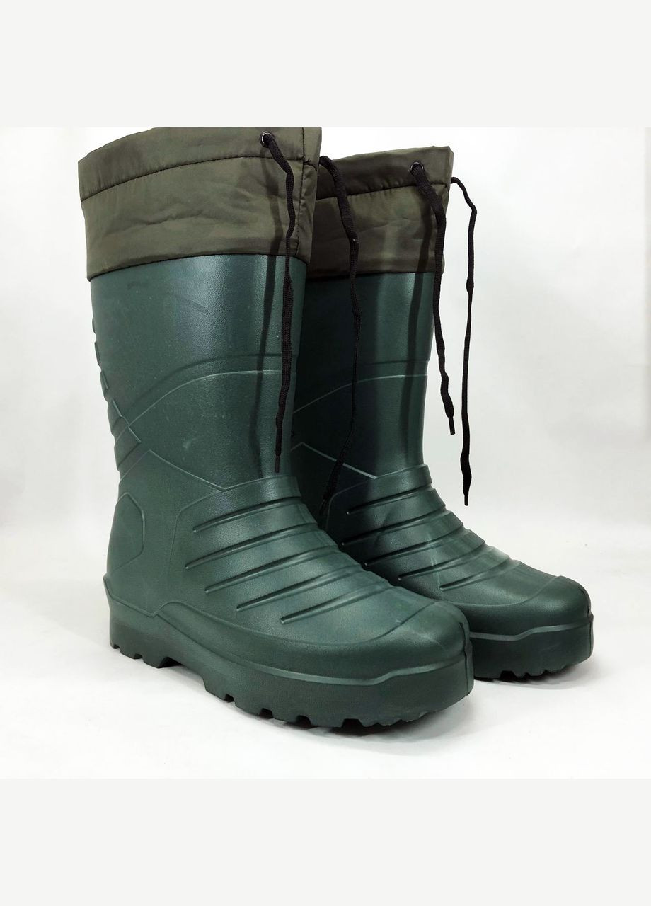 Чоботи гумові високі чоловічі утеплені, Гумові чоботи для активного відпочинку Trend (307256981)