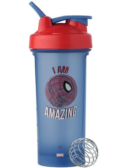 Шейкер спортивний BlenderBottle Classic Loop PRO 28oz/820ml Marvel Spider Man (600558) Blender Bottle (316631230)