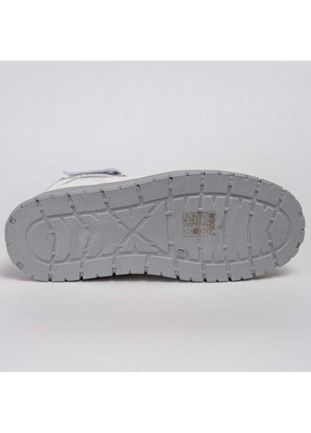 Білі високі кеди зимові Fashion