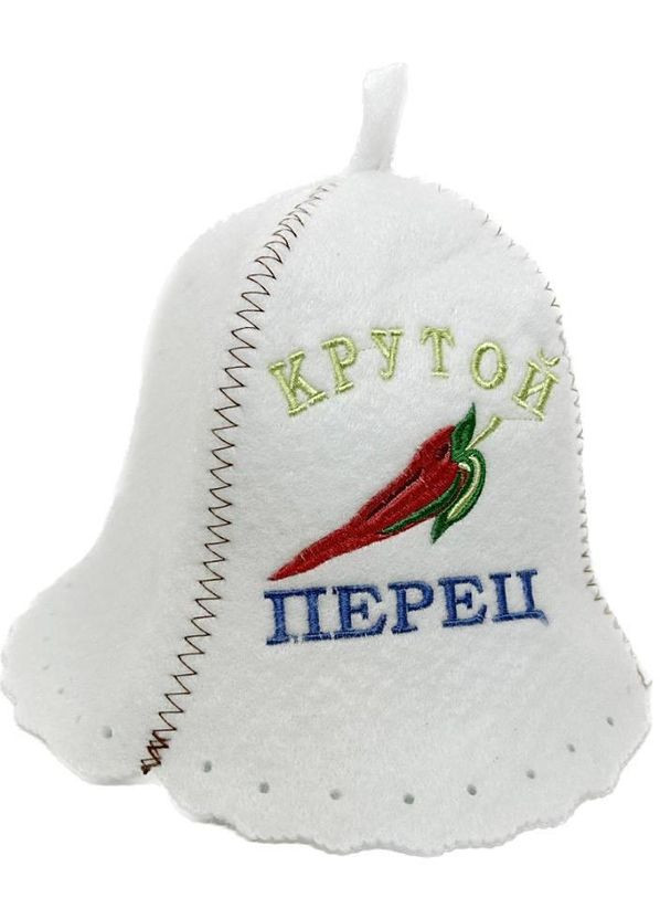 Шапка для лазні та сауни з поліестеру крутой перец No Brand (371276205)