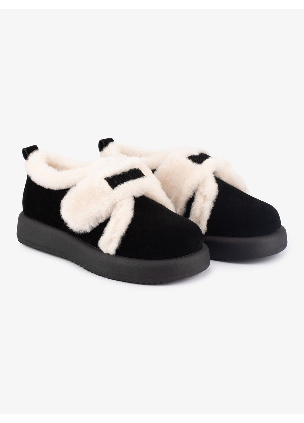 Женские кроссовки 1101732 Buts чёрные зима (365819094)