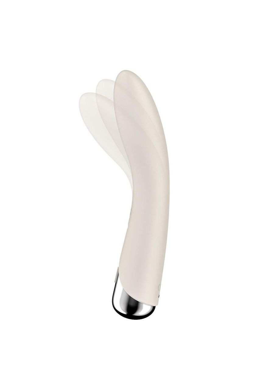 Вібратор точки G з обертанням Spinning Vibe 1 Beige, 2 мотори Satisfyer (303905612)