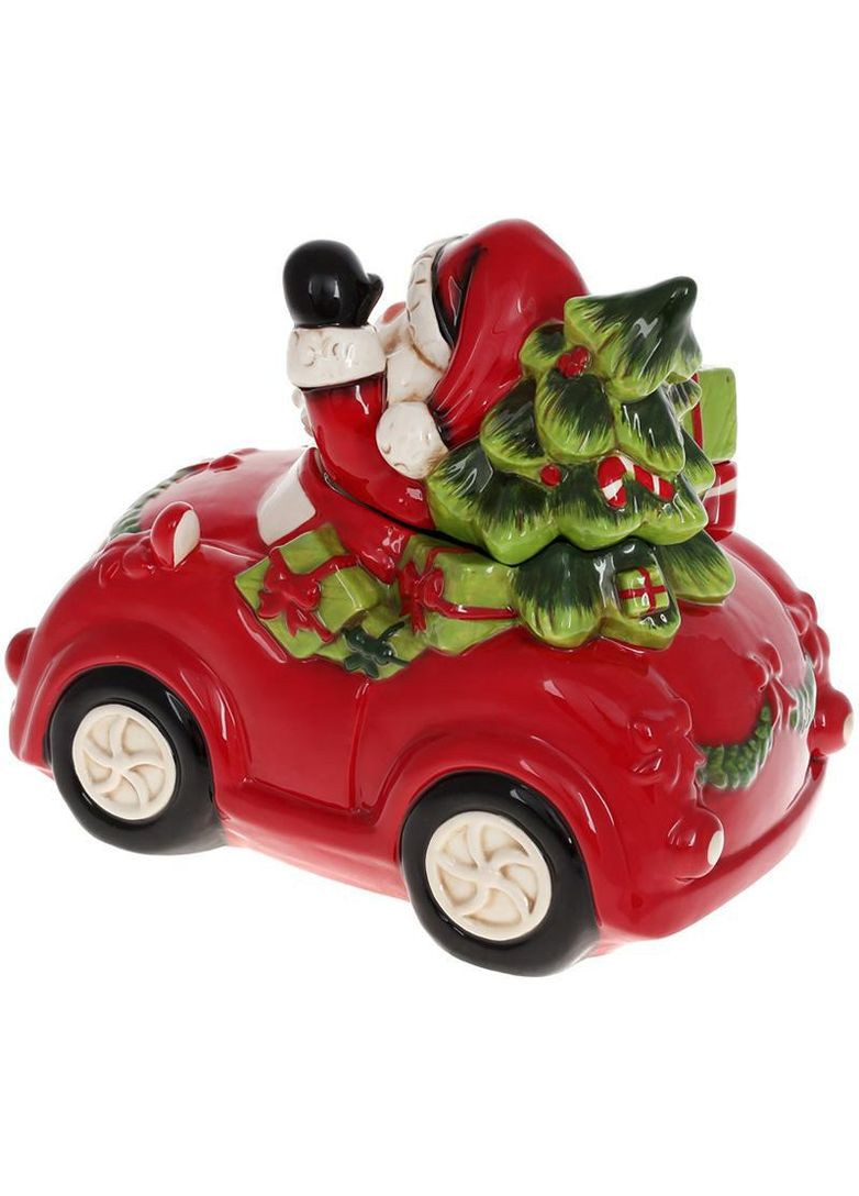 Банка керамическая для сладостей "Машина с Сантой" 4.5л Bona (365248224)