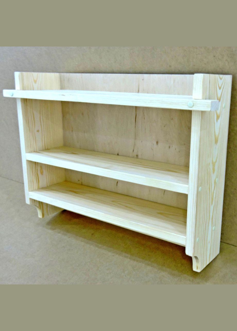 Полка для ванной из дерева Баден бланже (ВНП-003001) No Brand (328091976)