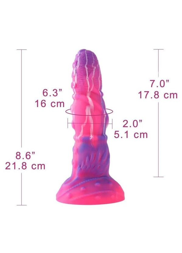 Силіконовий дилдо Silicone Tentacle Dildo Monster Series Hismith (303882477)