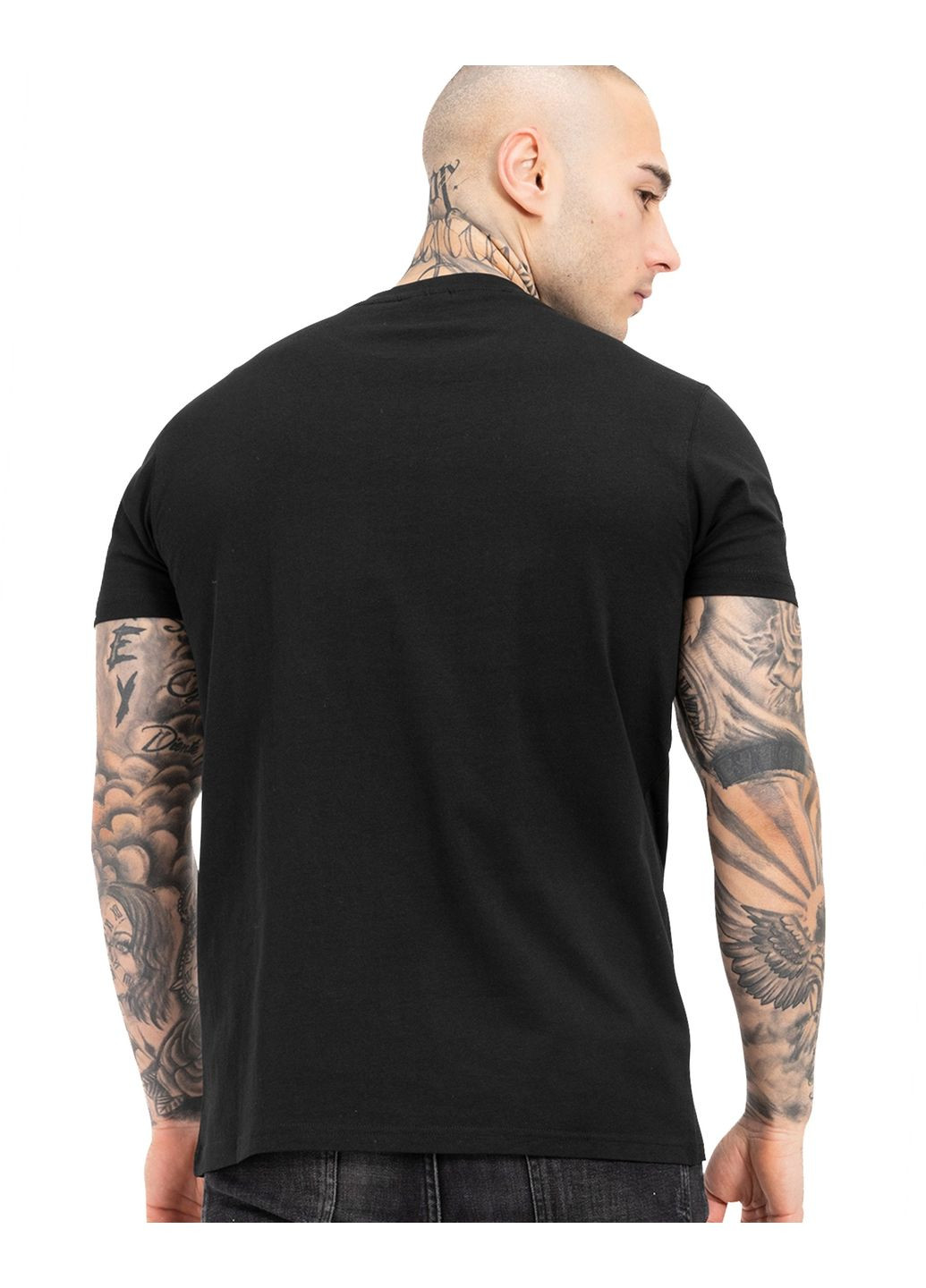 Черная футболка Tapout SPLASHING