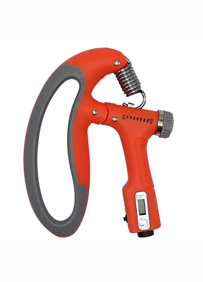 Эспандер кистевой MS 4218(Orange) регулировка нагрузки 10-100 кг, электронный счетчик BMW (316268870)