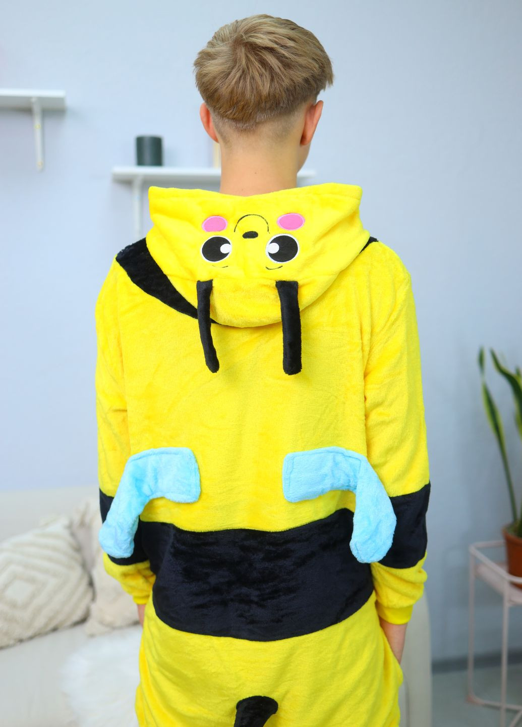 Кігурумі чоловіче бджілка з крильцями, на ґудзиках (1046/1) My Kigu (354331056)