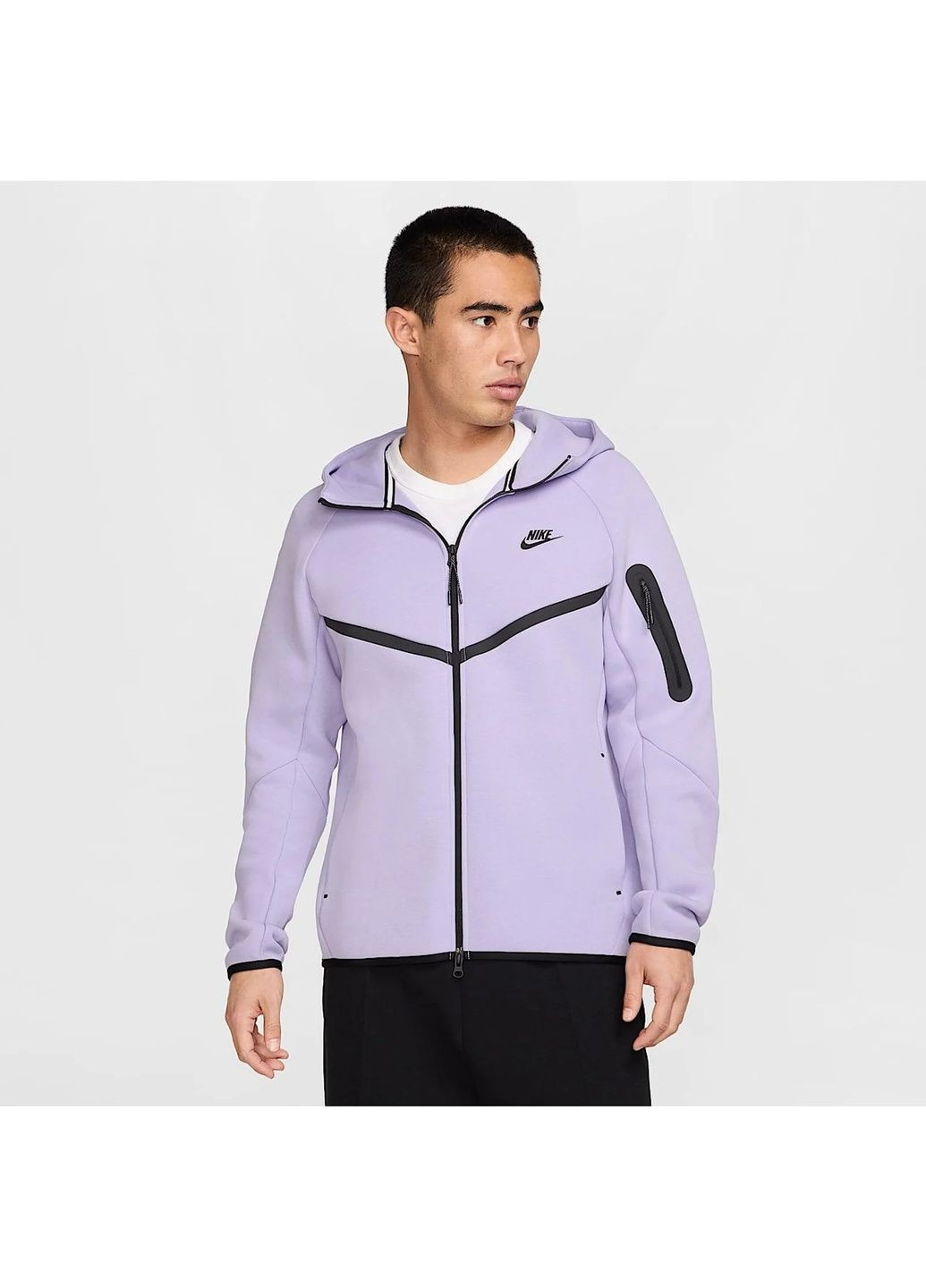 Толстовка чоловіча Sportswear Tech Fleece Violet Nike (364838394)
