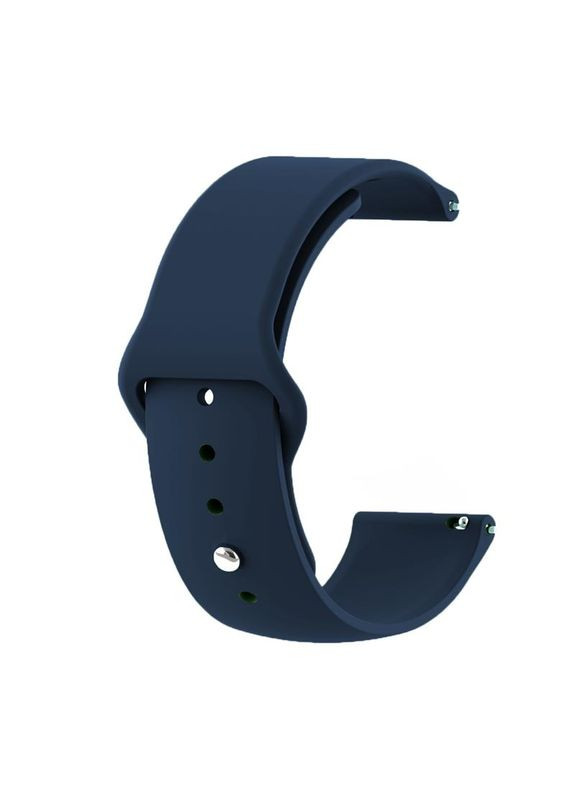 Силіконовий ремінець для Samsung Galaxy Watch 46mm/Watch 3 45mm/Gear S3 Classic/Gear S3 Frontier Blue-Horizon (706319) BeCover (341486764)