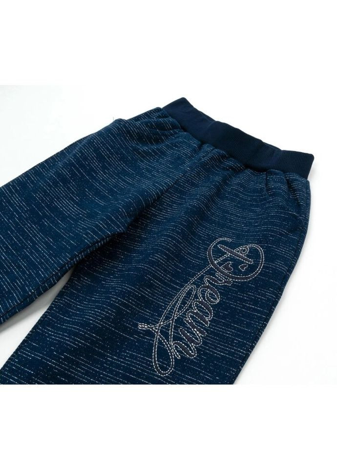 Спортивний костюм з люрексом (14687-116G-blue) Breeze (300856800)