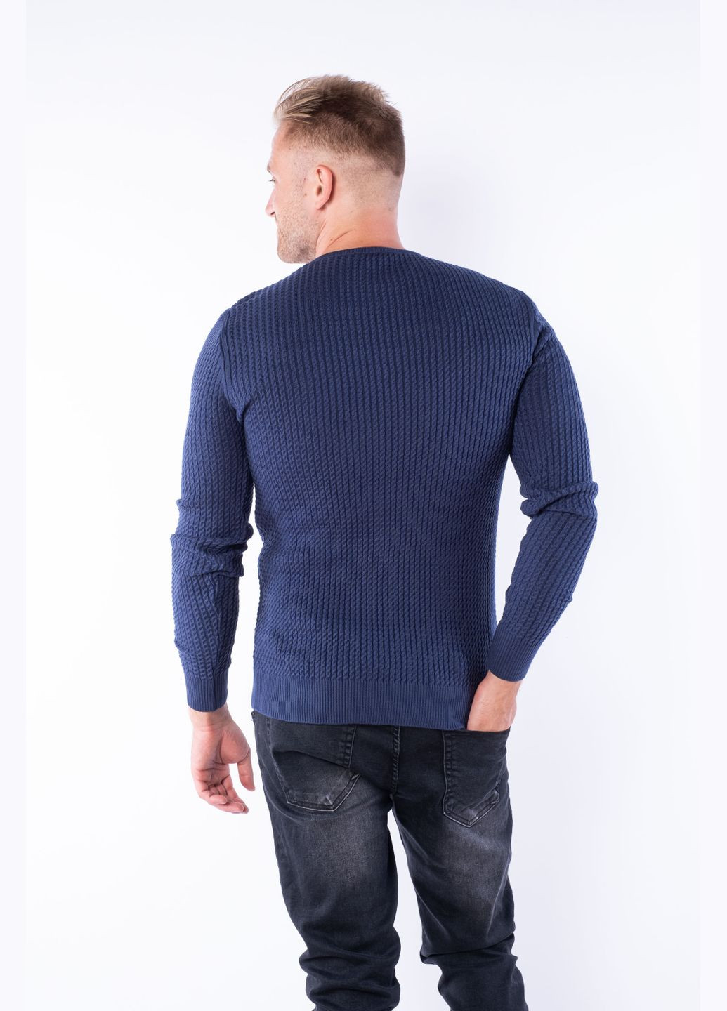 Синій демісезонний джемпер (синій) Time of Style