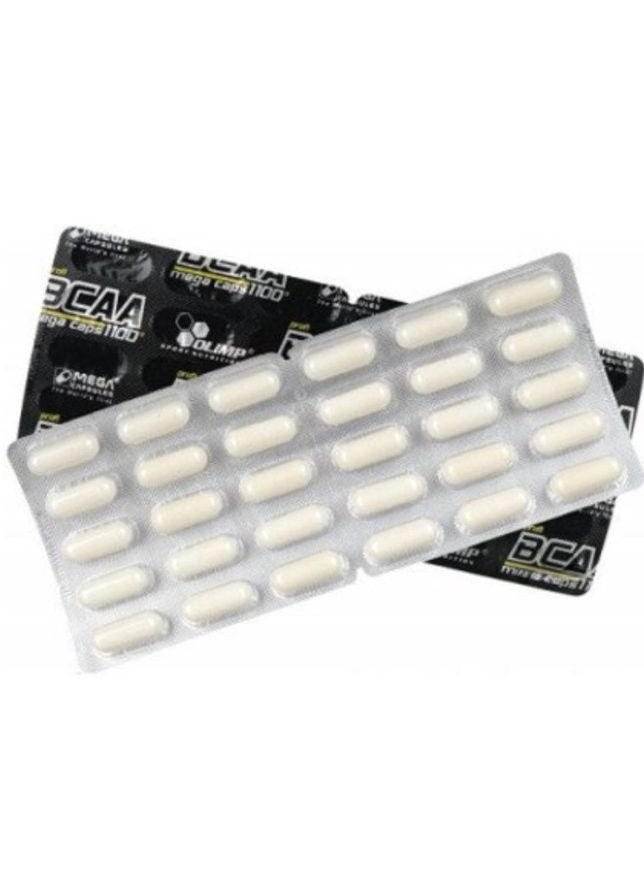 Амінокислоти ВСАА BCAA Mega Caps 30 капс Olimp (351863193)