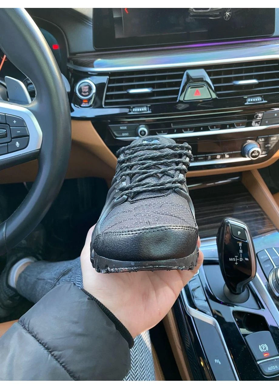 Черные демисезонные кроссовки мужские nike air max terraspace full black найк аир макс плюс черные No Brand