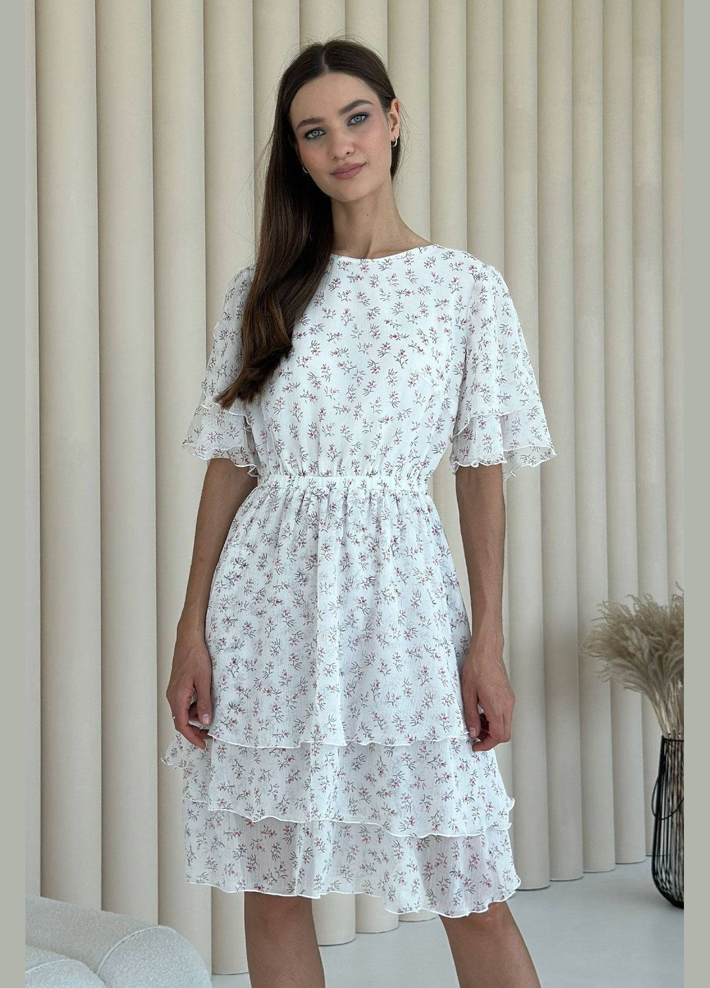 Молочна сукня Nenka з квітковим принтом