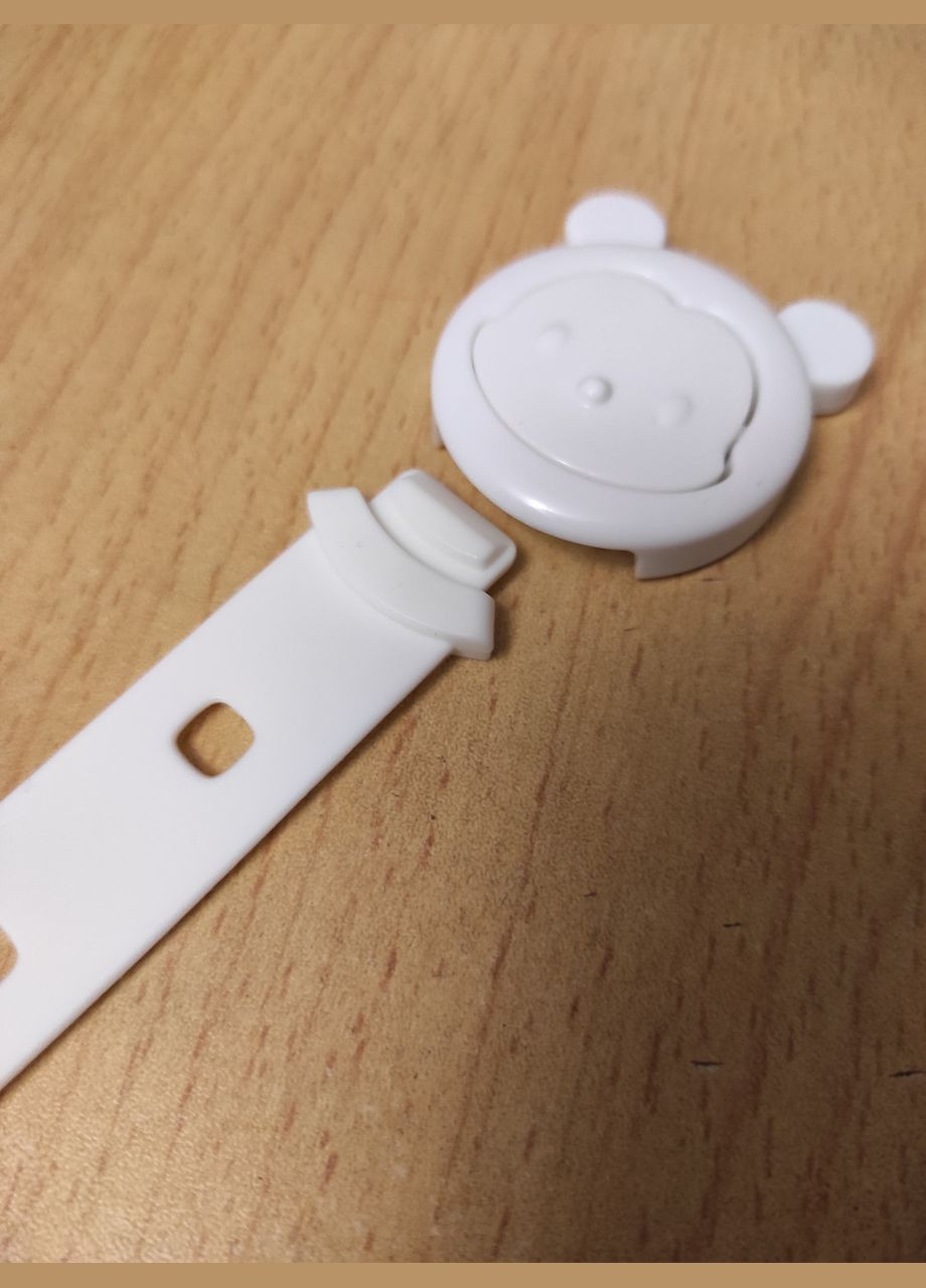 Універсальний замок безпеки Ведмедик регульованої довжини з защіпкою No Brand (328600375)