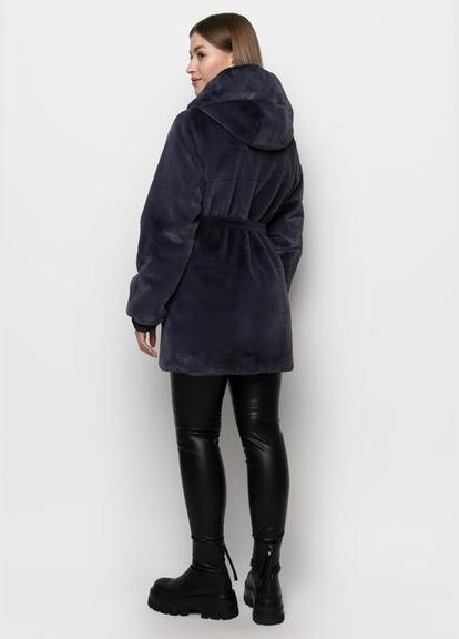 Экошуба 1329M-C Т. Лазурный/ Черника 4028/ 4028 SAM MK Samange (313254976)