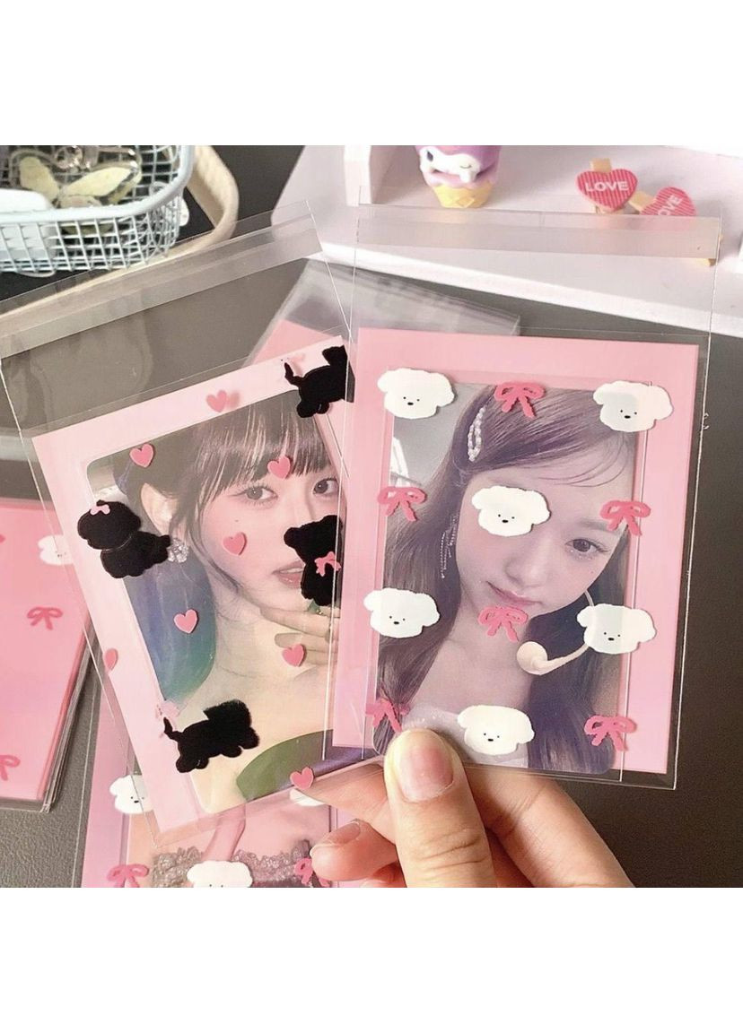 Прозорі пакетики з песиками та бантиками, подарункові гарні пакетики з бантиками 50 шт 13*8.5см No Brand (366890507)