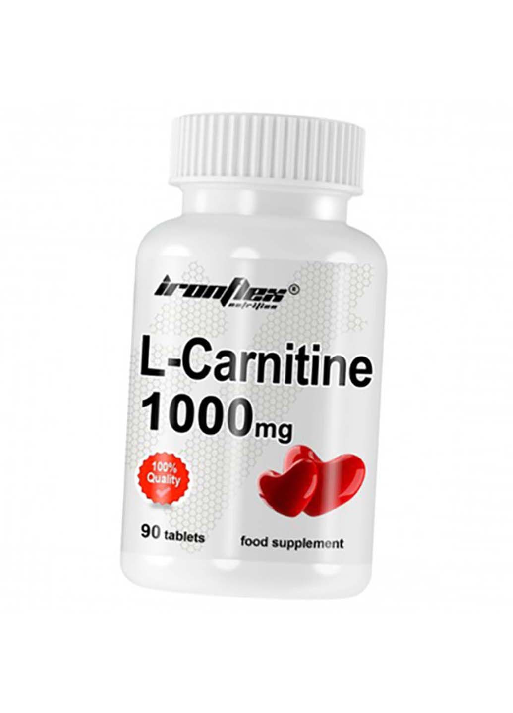 Карнітин тартрат L-Carnitine 1000 90 таб Iron Flex (292710718)