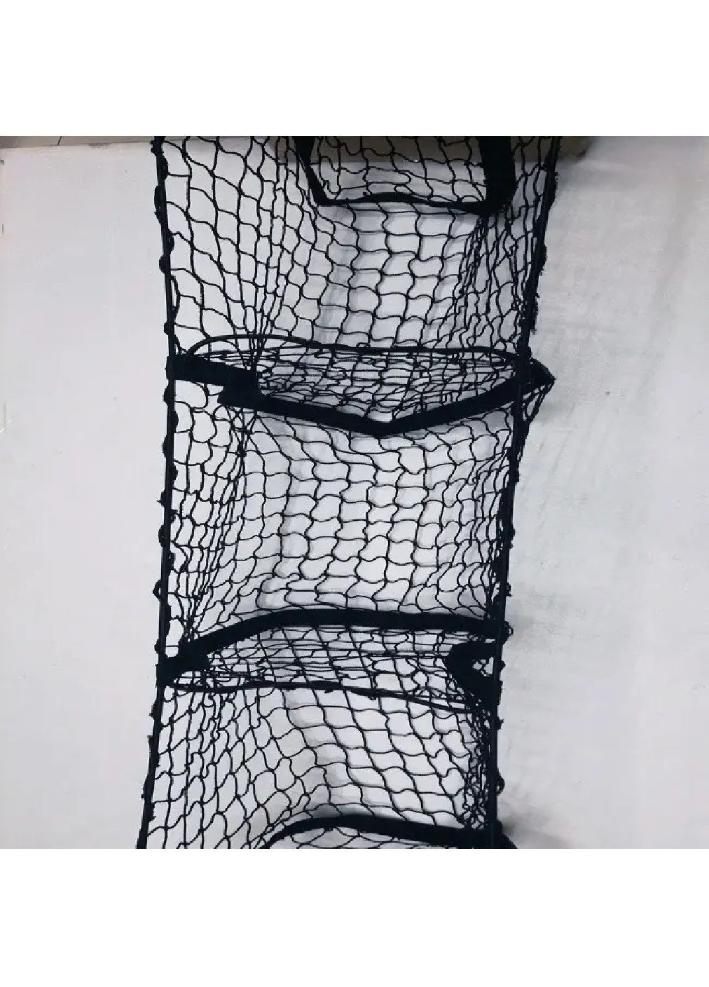 Сетка органайзер держатель в багажник машины автомобиля на 4 ячейки для перевозки мелких предметов 112х30х30 см (479313-Prob) Unbranded (317169972)