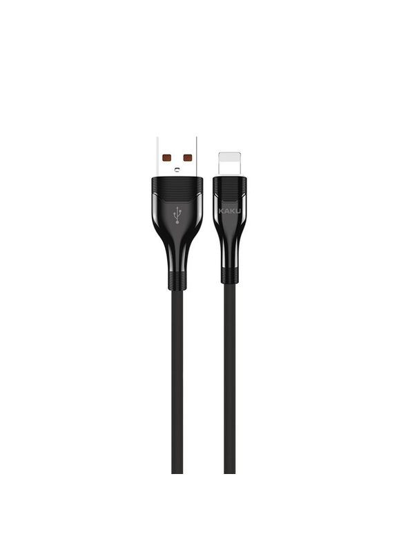 USB кабель KSC223 USB - Lightning 1.2m с подсветкой - Black Kaku (274065104)