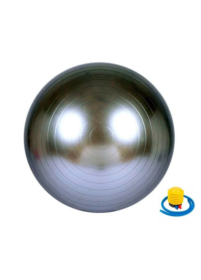 М'яч для фітнесу (фітбол) "HMS" 487-626-1-G з насосом 65 см Newt (343744649)