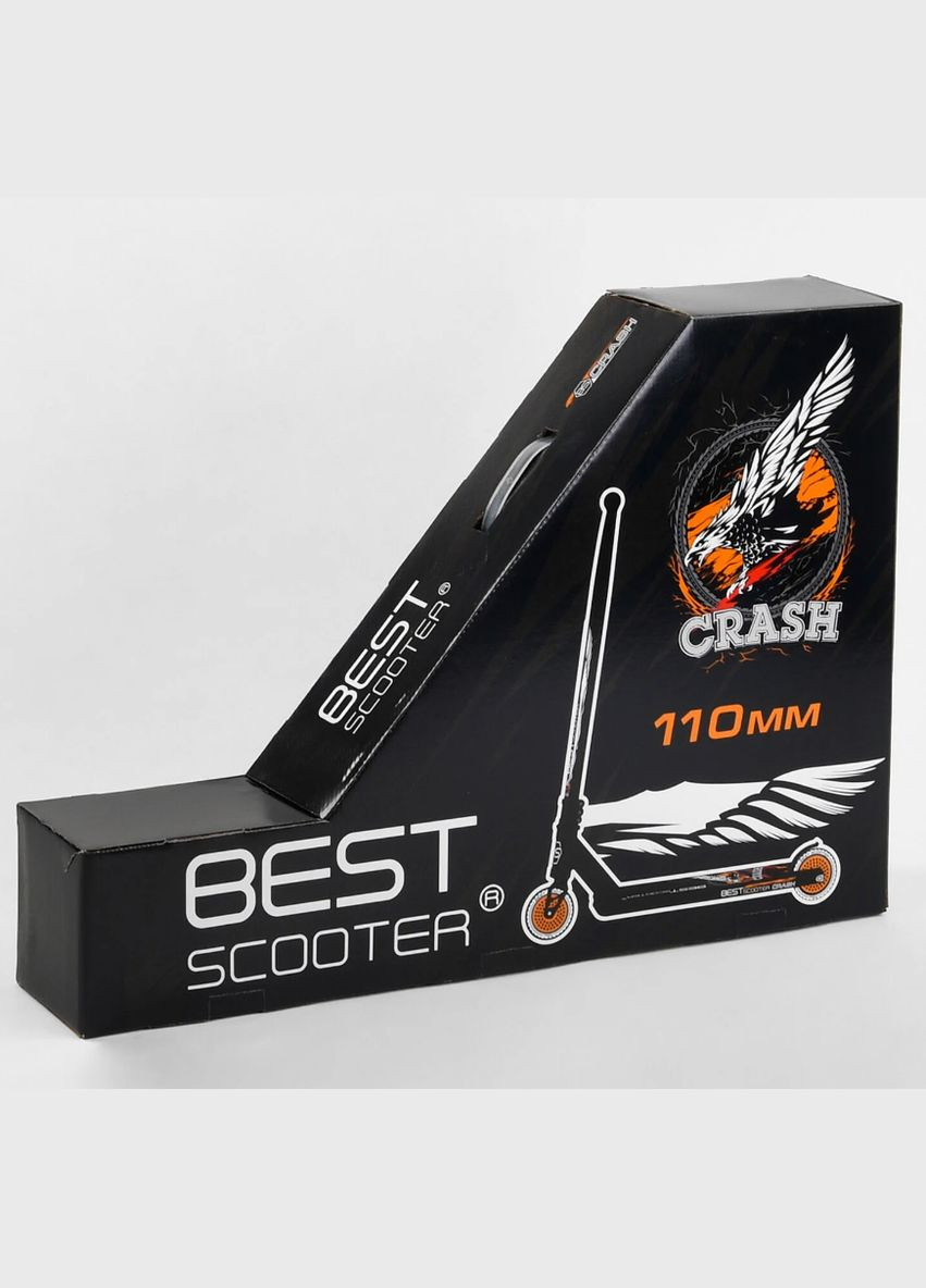 Трюковой самокат из серии - "CRASH" - 44374 HIC-система. Пеги, алюминиевый диск и противень Best Scooter (289978945)