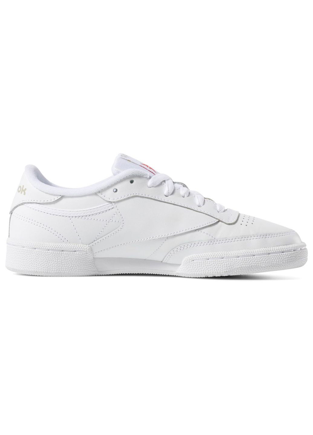 Белые кроссовки белые кожаные Reebok Club C 85 BS 7685