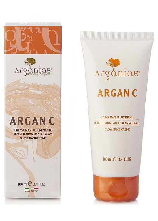 Осветляющий крем для рук Argan C Brightening Hand Cream 100ml (1261083-145300) Arganiae (368603749)