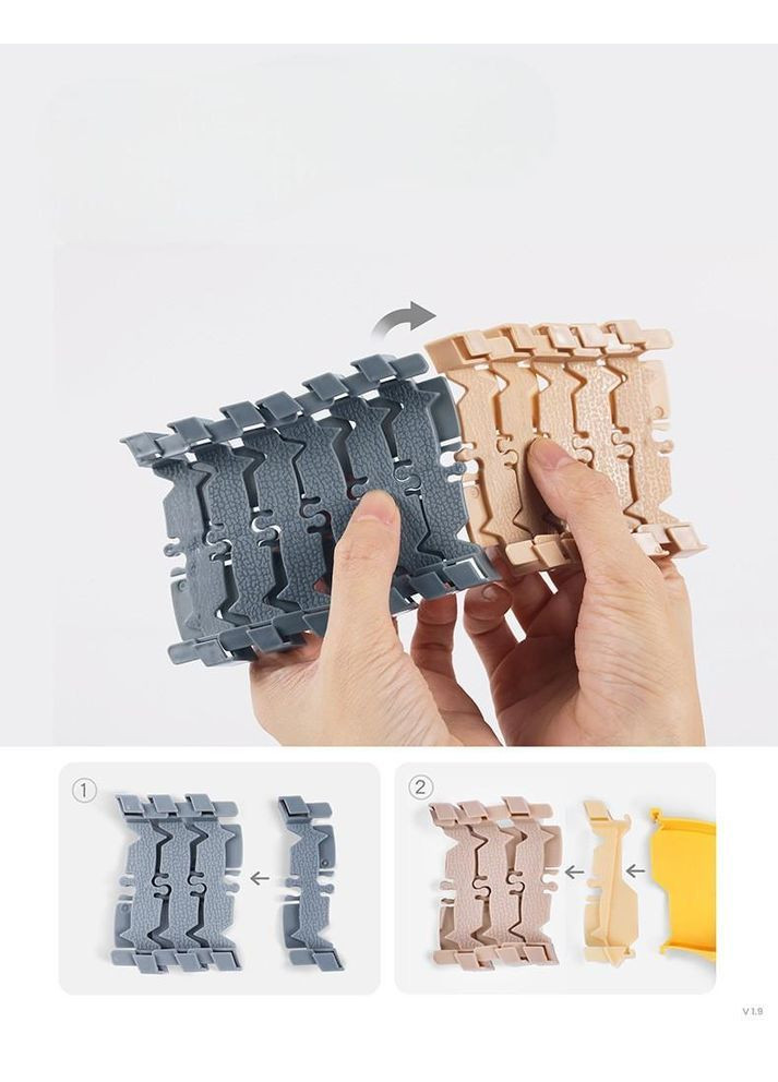 Игровой набор гибких автотреков Светящаяся дорога-конструктор с LED-машинкой 56152 Желтый Tumama (368719955)