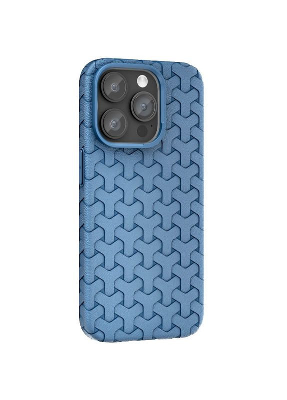 Чохол TPU Weaving для iPhone 15 Pro (6.1") Blue No Brand (322538209)