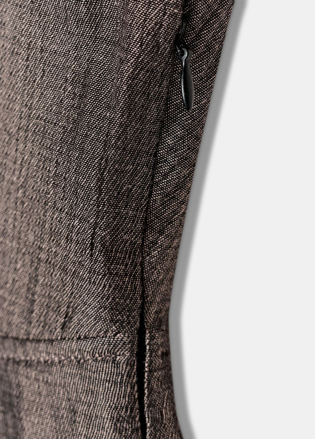 Сіро-коричнева сукня Zara однотонна