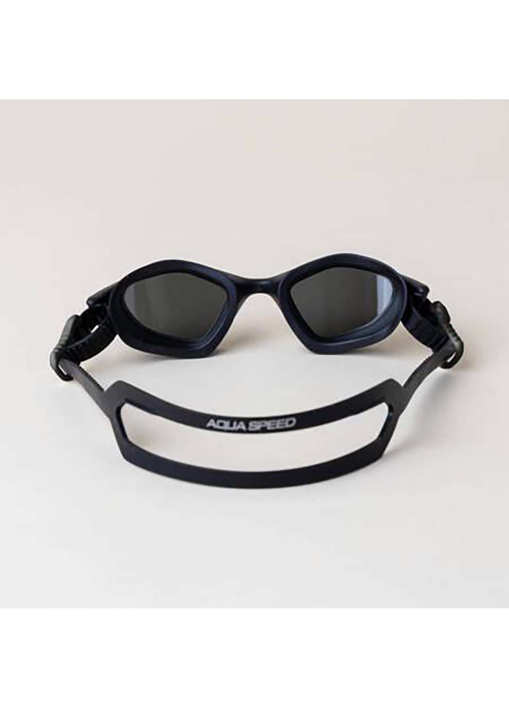 Очки для плавания ZENITH MIRROR 61442 темно-синий, черный Уни Aqua Speed (367600184)