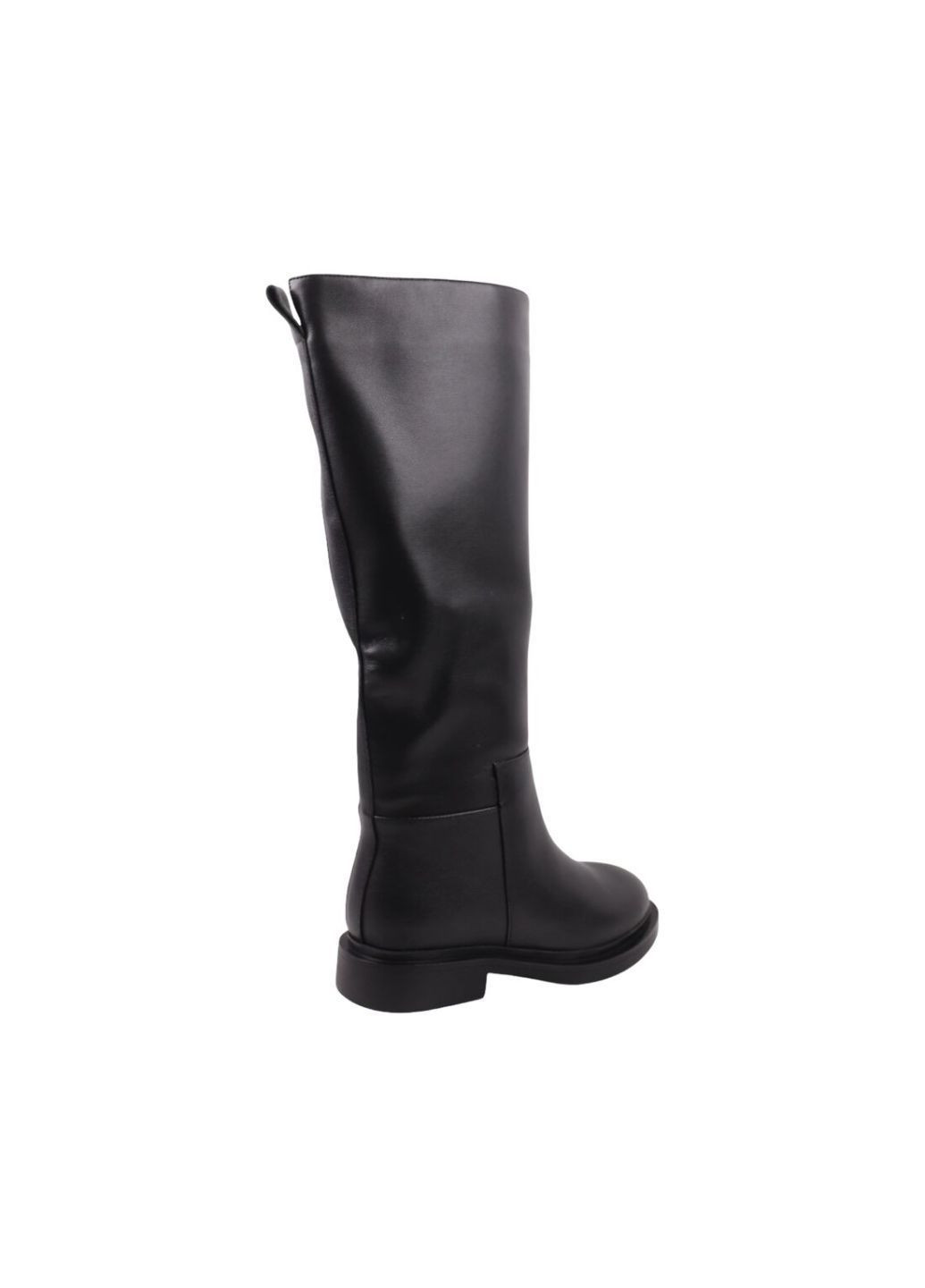 сапоги женские черные натуральная кожа FARINNI