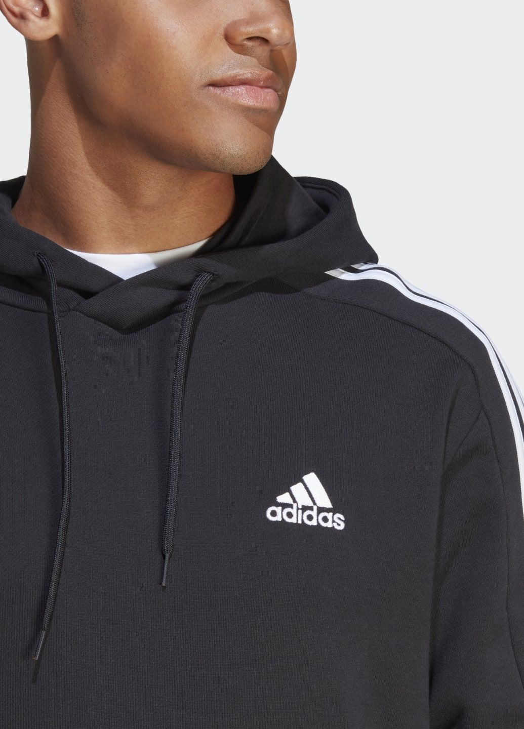 Худі Essentials French Terry 3-Stripes adidas (280948031)