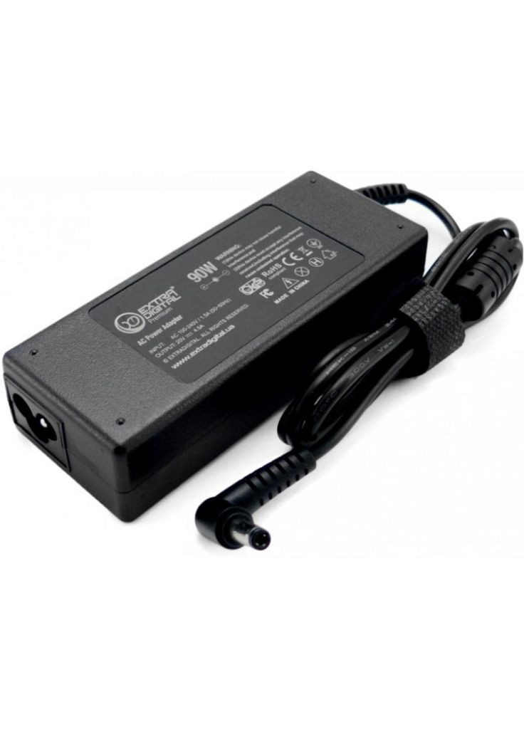 Блок живлення до ноутбука Lenovo 20V, 4.5A, 90W (5.5x2.5) (PSL3868) EXTRADIGITAL Lenovo 20V, 4.5A, 90W (5.5x2.5) (377080824)