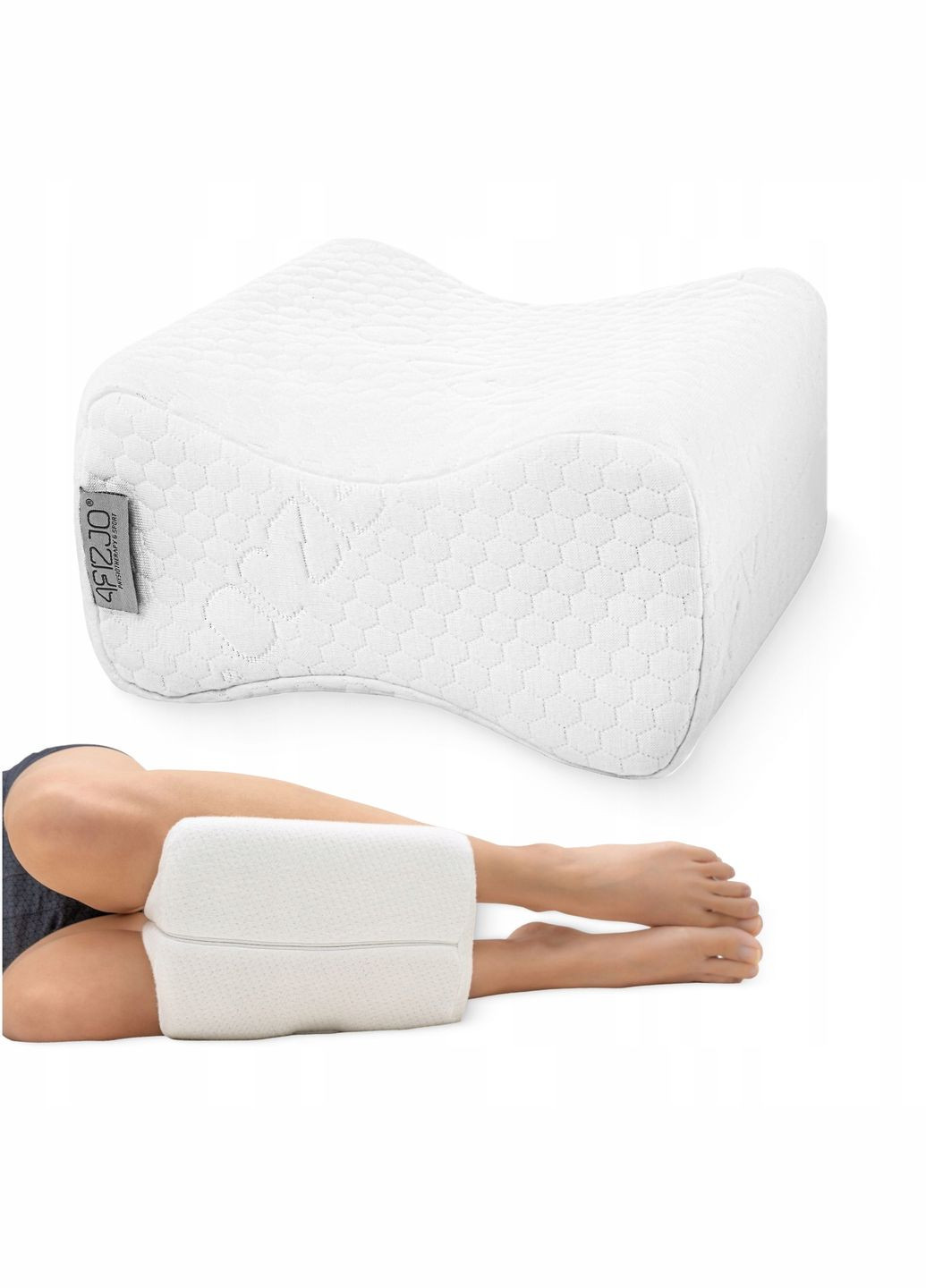 Подушка ортопедична Support 24 x 21.5 см для для ніг та колін White () 4FIZJO P-5907739317056 (315348597)
