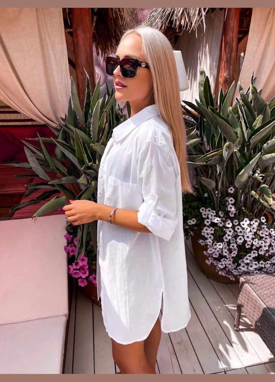 Белая рубашка No Brand