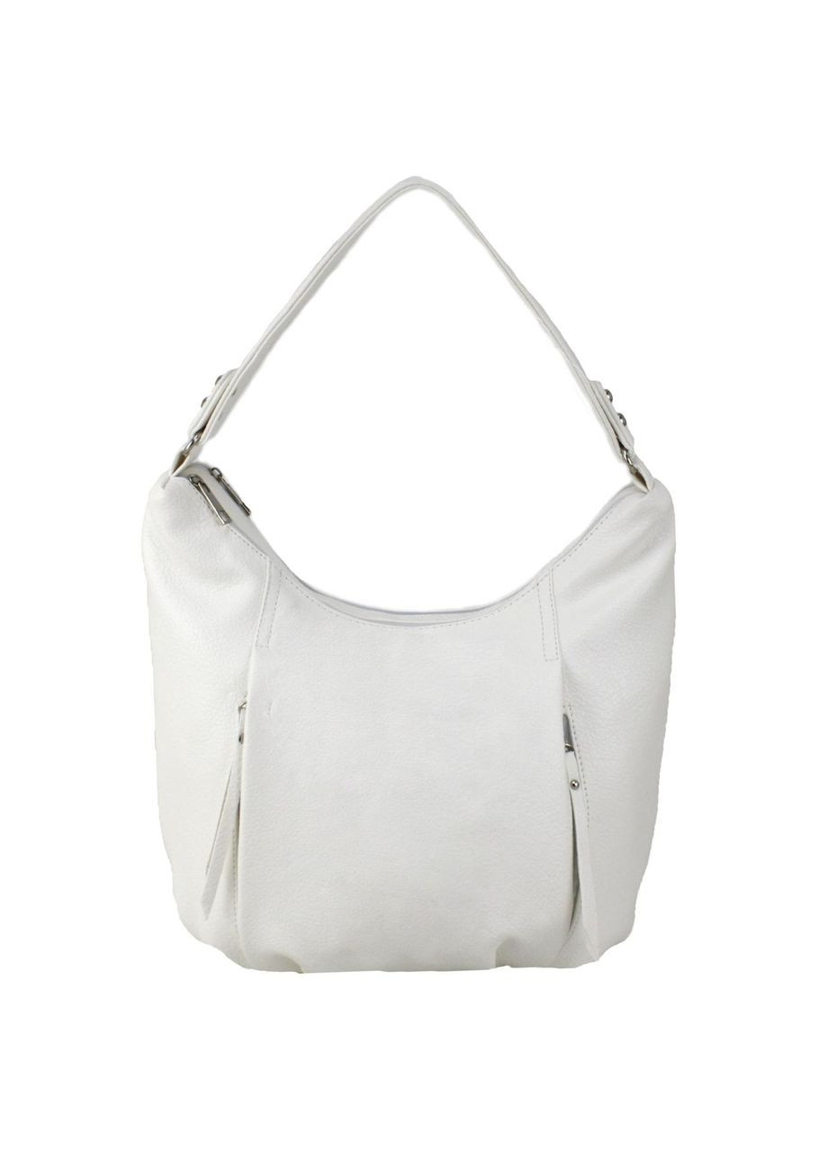 Сумка хобо женская 0-515175 белая Voila (348418666)