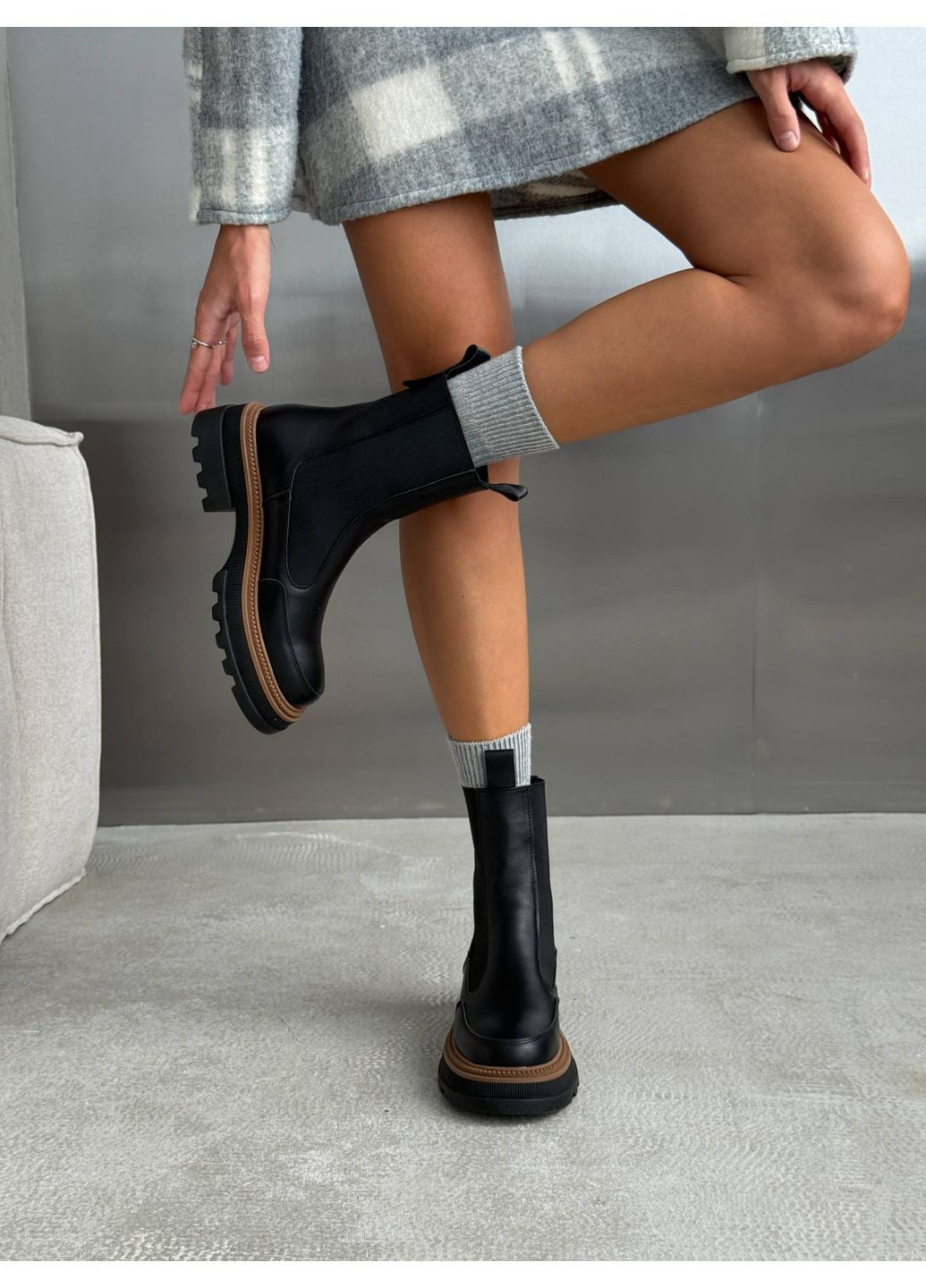 🔥 демисезонные ботинки nikart™ arcana black No Brand