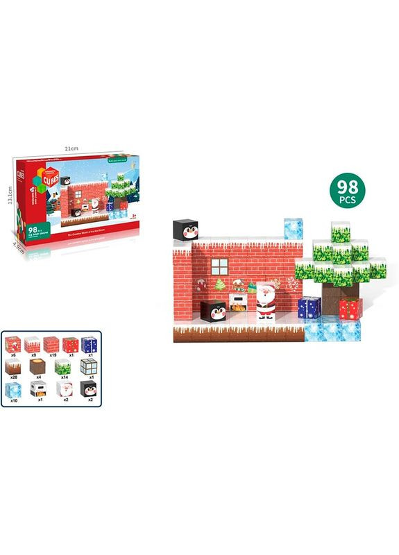Конструктор Рождество 98 эл (CJ-4545573) My World (360977333)