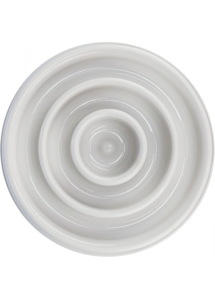 Миска Медленное кормление для собак, пластик/резина 23 см, 450 мл (серая) Trixie (355252873)