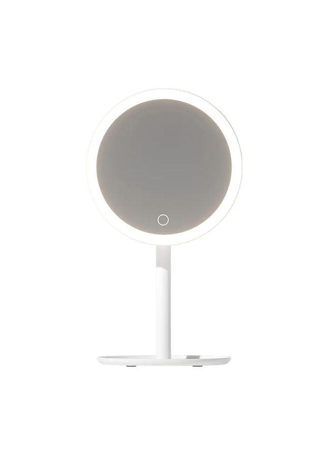 Дзеркало для макіяжу Xiaomi LED Beauty Sunlight Small Mirror Standard Edition Simple білий DOCO (370613760)