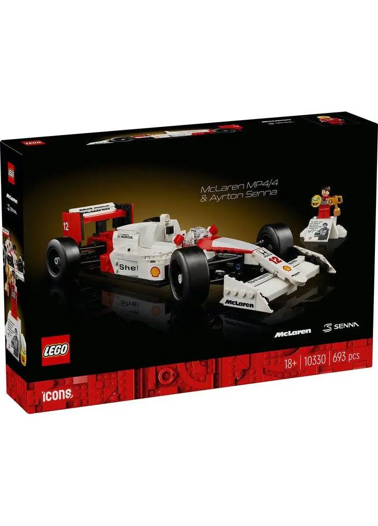 Конструктор McLaren MP4/4 и Айртон Сенна Lego (314481775)