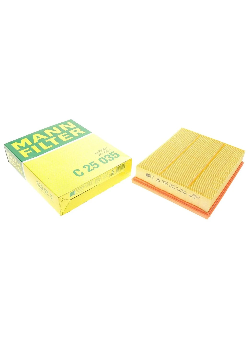Фильтр воздушный Ford Galaxy/Mondeo/S-Max/Edge 2.0 EcoBlue 18 FILTER C 25 035 (opt-om) MANN (366176682)
