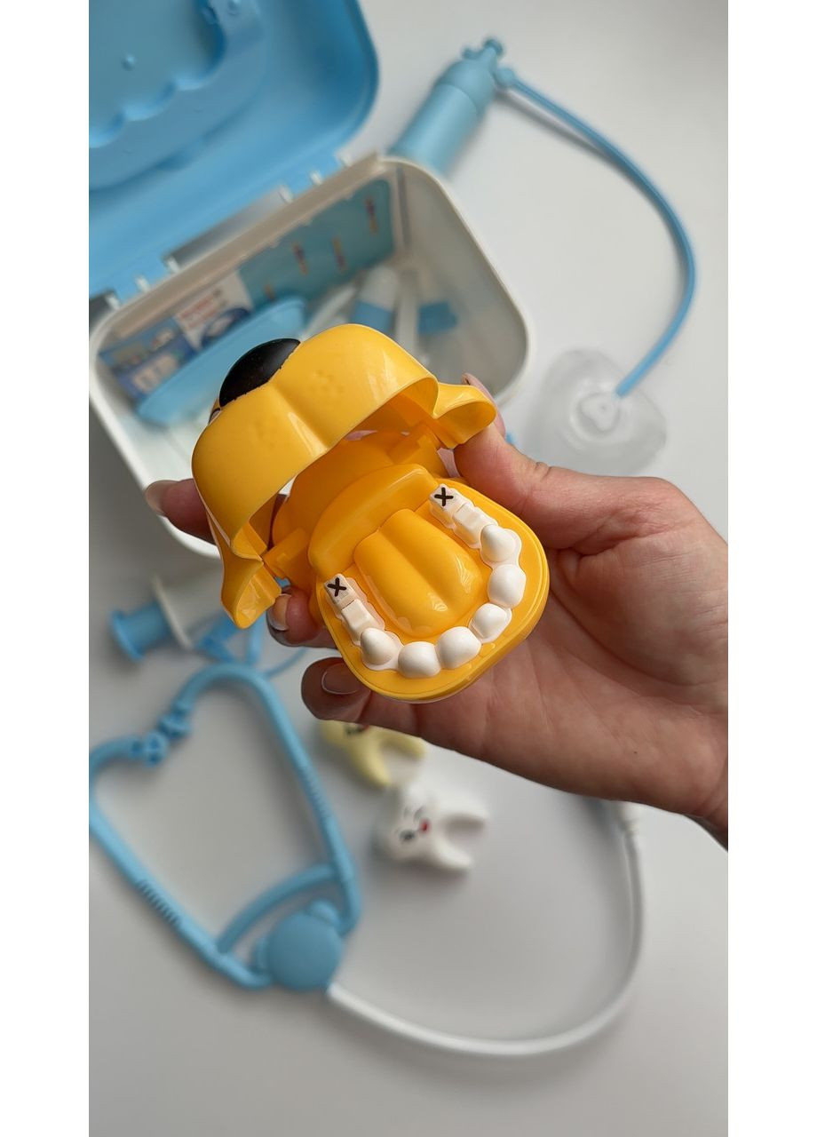 Дитячий набір доктора у валізці (іграшки для гри в лікаря) No Brand (364553158)