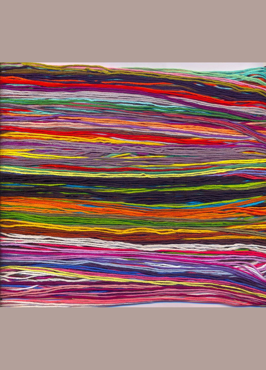 Набор для вышивания по нанесённой на канву схеме "Rainbow owl". AIDA 14CT printed, 32*43см Joy Sunday (313613121)