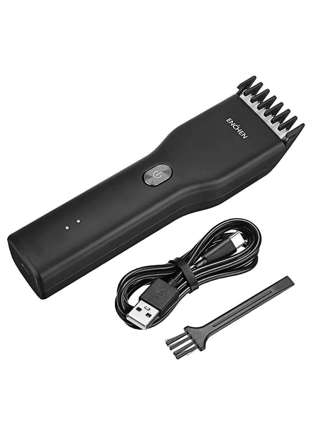Машинка для стриження Boost Hair Clipper USB чорна Enchen (279555004)