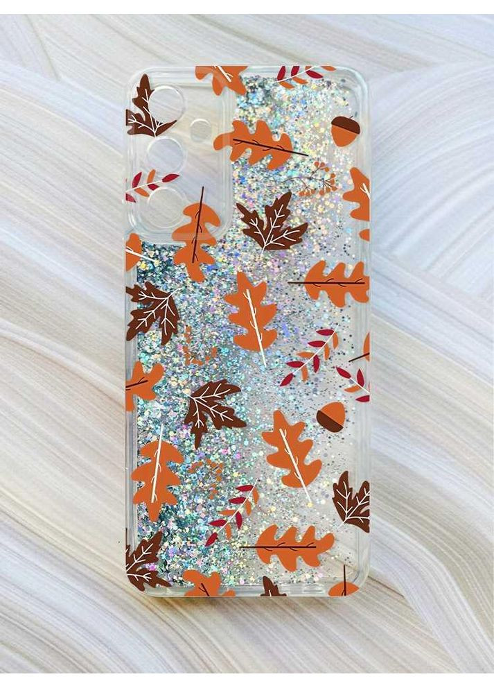 Чехол с плавающими блестками на Samsung Galaxy M34 5G:: Осень (принт 107) CASE CONTROL (360690456)
