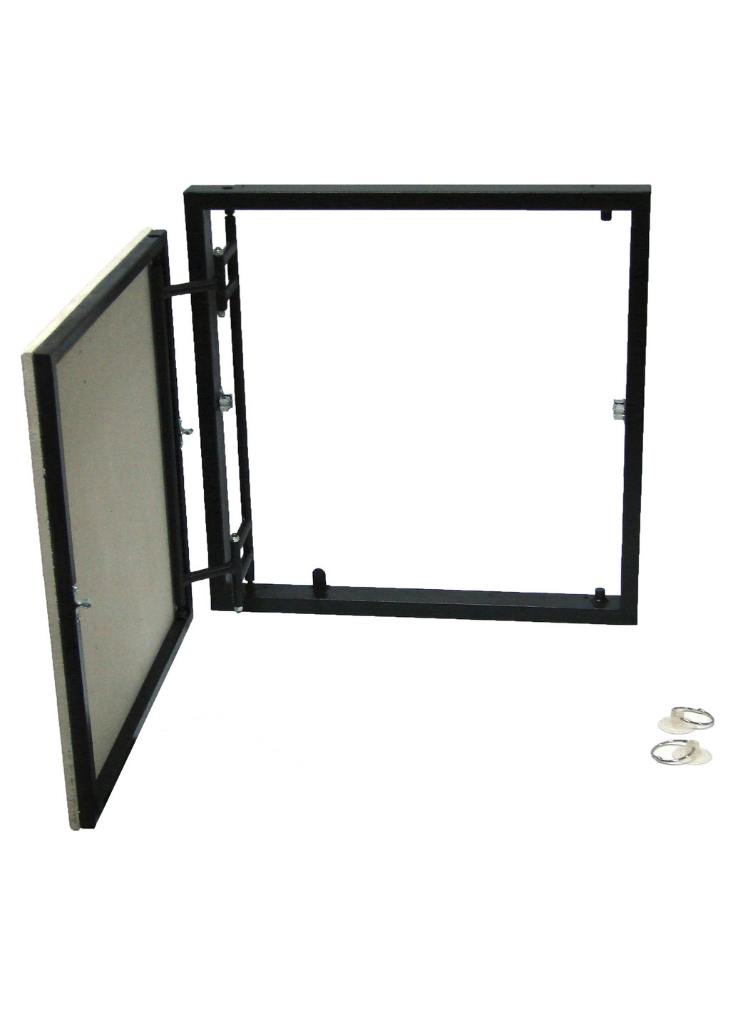 Ревізійний люк прихованого монтажу під плитку фронтальнорозпашного типу 500x500 ревізійні дверцята для плитки (1206) S-Dom (266339653)